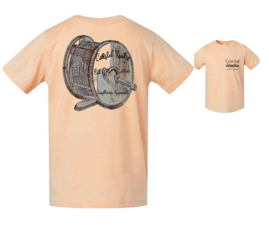 CR Fishing Reel Hand Drawn