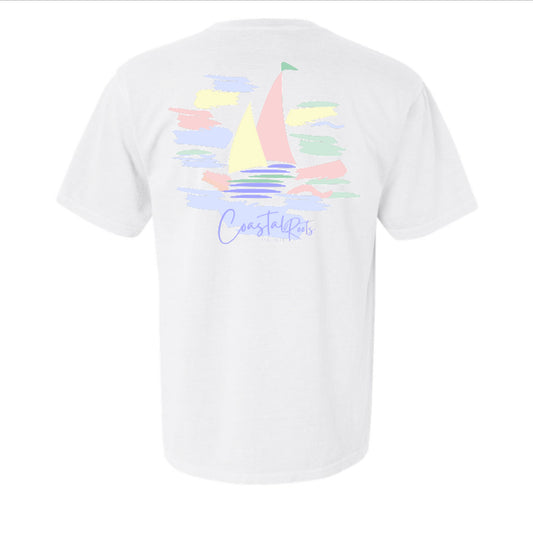 CR Pastel Sailboat